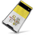 Vatican City Flag Distressed Google Pixel 6 Clear Case